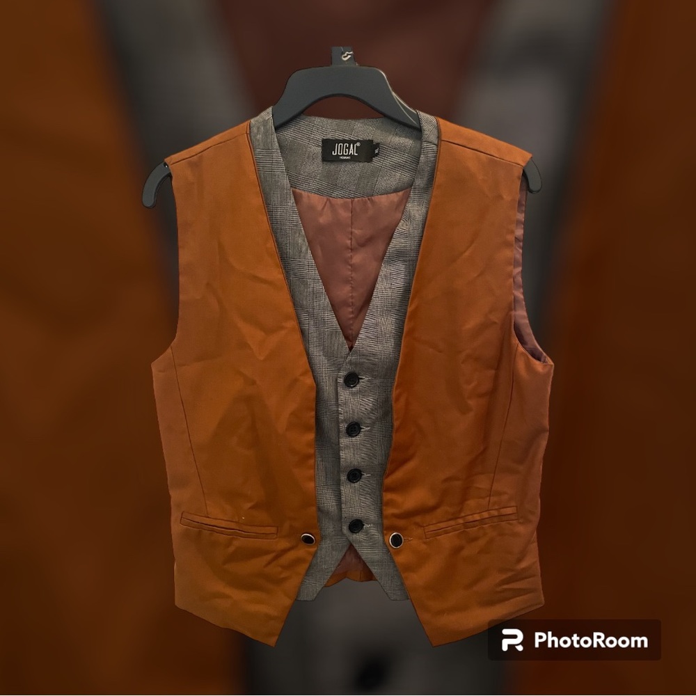 Brown Cowboy Vest
